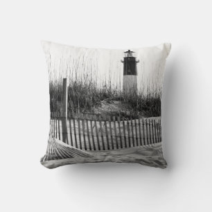 Cojín Decorativo Barcos De Playa Y Faro