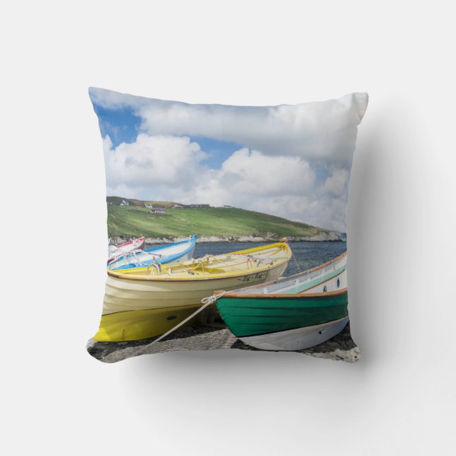 Cojín Decorativo Barcos tradicionales (Anverso)