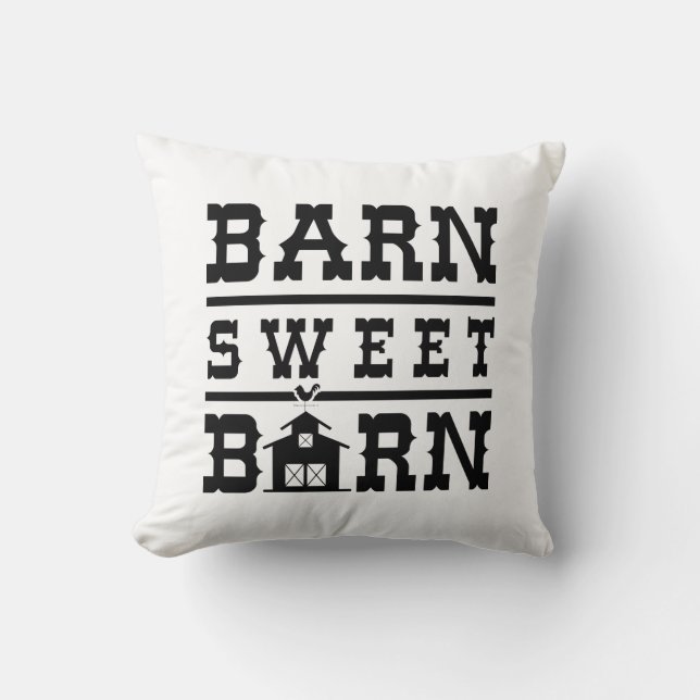 Cojín Decorativo Barn Sweet Barn (Anverso)