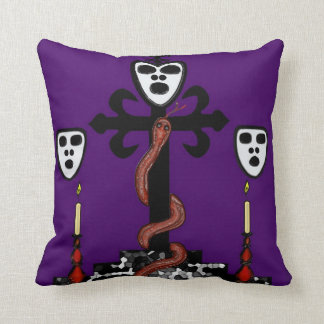 Cojín Decorativo Barón Samedi Voodoo Art Pillow