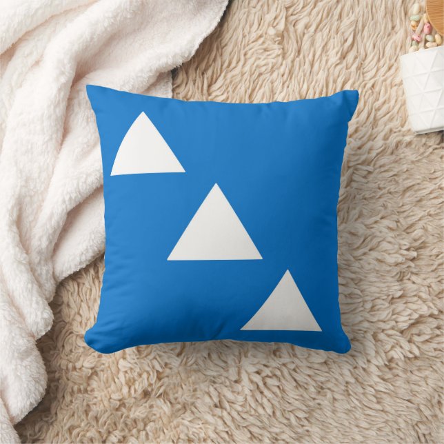 Cojín Decorativo Baronía de las Tres Montañas Insignia de la Poblac (Manta)