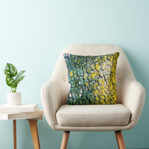 Cojín Decorativo Barquilla verde y amarillo