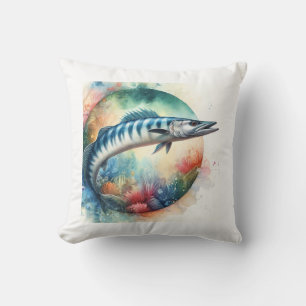 Cojín Decorativo Barracuda in Vibrant Waters 130624AREF119 - Waterc