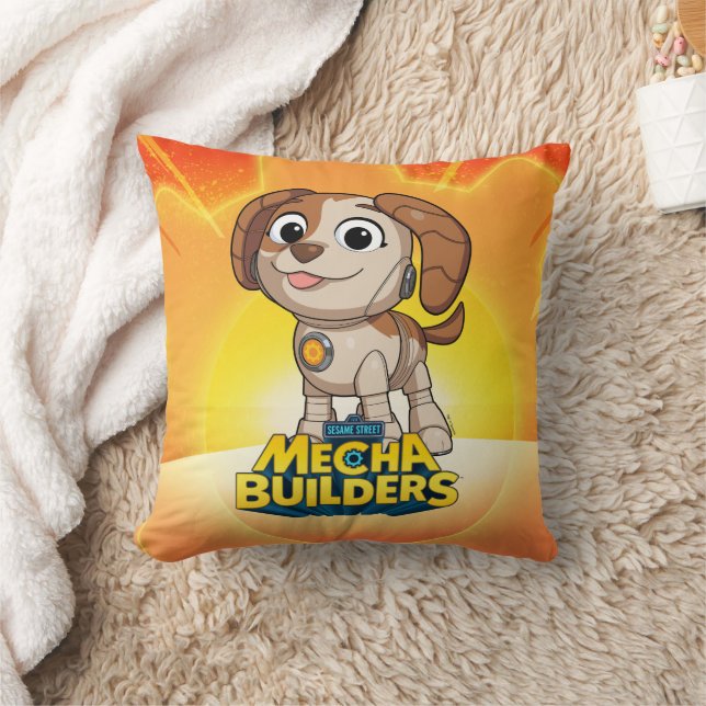 Cojín Decorativo Barrio Sésamo | Tango de los edificios Mecha (Manta)