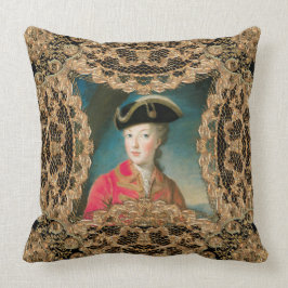Cojín Decorativo Barroco de la juventud de Marie Antonieta
