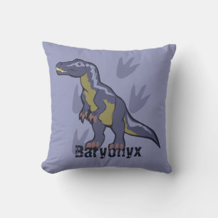 Cojín Decorativo Baryonyx azul