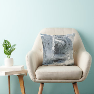 Cojín Decorativo Base espacial White Sci-Fi