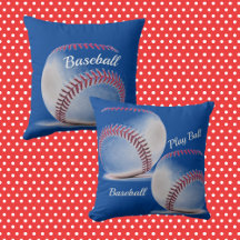 Baseballs Red White y Blue Sporty