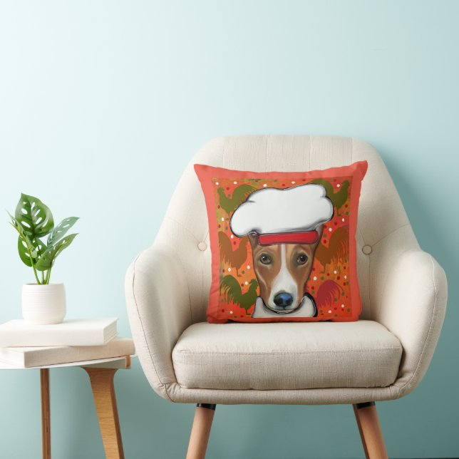 COJÍN DECORATIVO BASENJI (Silla)