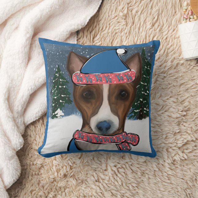 COJÍN DECORATIVO BASENJI (Manta)
