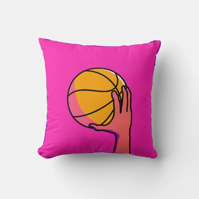Cojín Decorativo Basketball (Anverso)