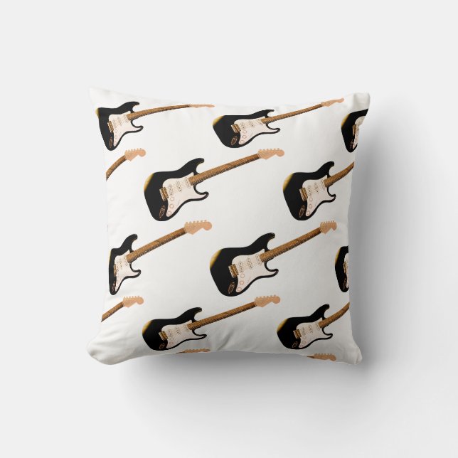 Cojín Decorativo Bass Guitar Throw Cushion (Anverso)