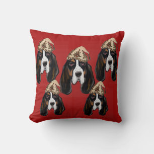 COJÍN DECORATIVO BASSET HOUND