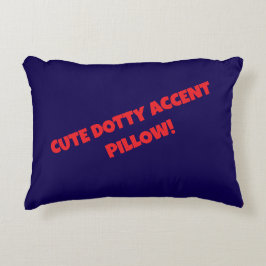 COJÍN DECORATIVO ¡BASTA UN LOCO DE ACENTO DOBLE!