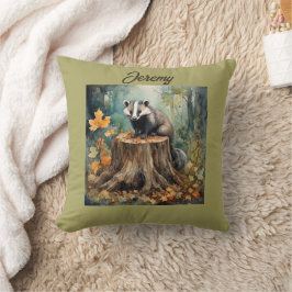 Cojín Decorativo Bastante personalizado en el entorno de bosques
