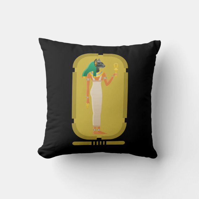 Cojín decorativo Bastet (Anverso)