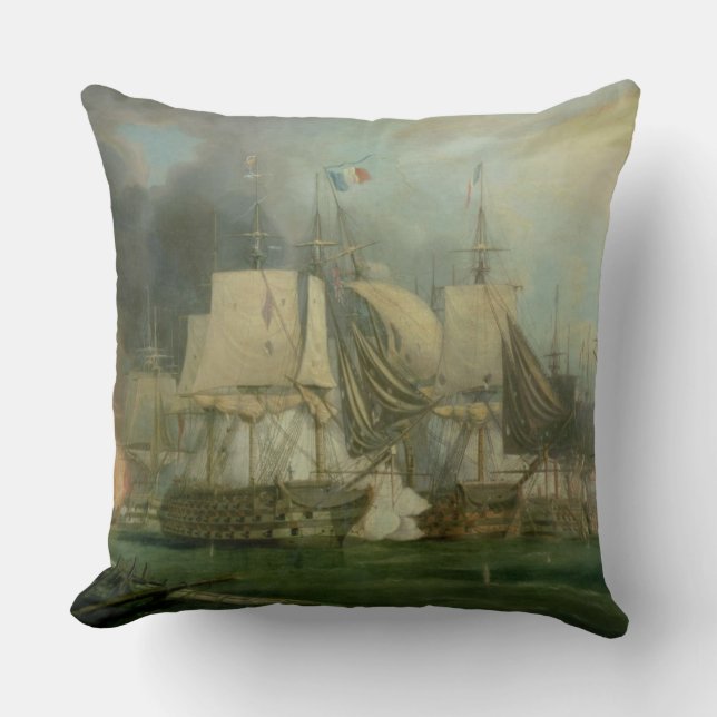 Cojín Decorativo Batalla de Trafalgar, 1805 (Anverso)