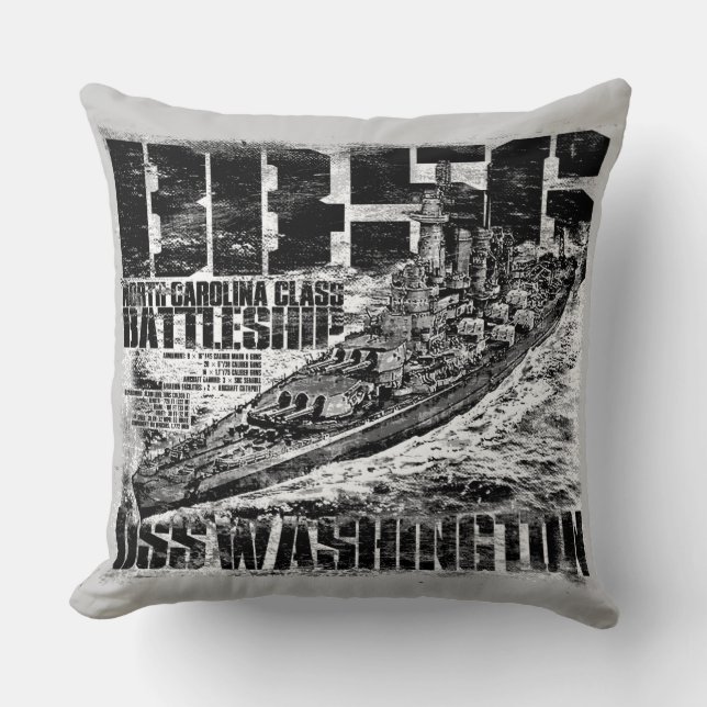 Cojín Decorativo Batalla Washington Pillow (Anverso)