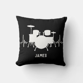 Cojín Decorativo Batería latido para tambores