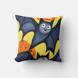 Cojín Decorativo Batería y calabazas