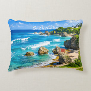 Cojín Decorativo Bathsheba, Barbados - Costa de Playa Tropical