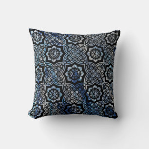 Cojín Decorativo Batik indio - Azul