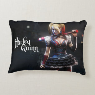 Cojín Decorativo Batman Arkham Knight   Harley Quinn con murciélago