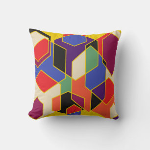 Cojín Decorativo Bauhaus Hexagons