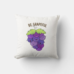 Cojín Decorativo Be Grapeny Grape Bunch Pun