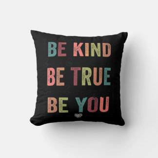 Cojín Decorativo Be Kind Be Brave Be True Be Happy Be You Leopard H