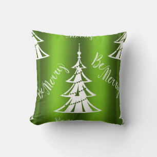 Cojín Decorativo Be Merry Green Navidades