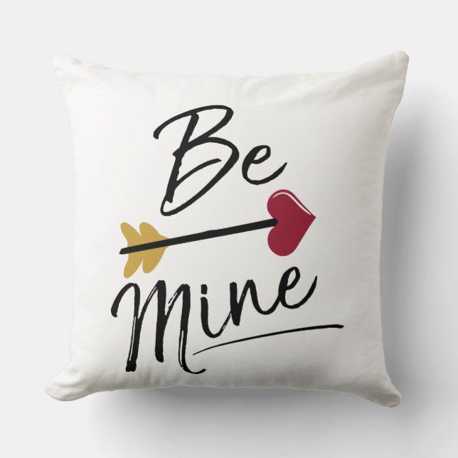 Cojín Decorativo Be mine Cute Valentines (Anverso)