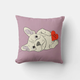 Cojín Decorativo Be my Valentine, dog