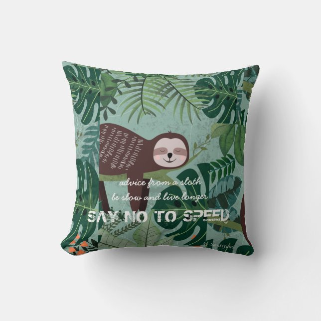 Cojín Decorativo Be slow coussin décoratif (Anverso)