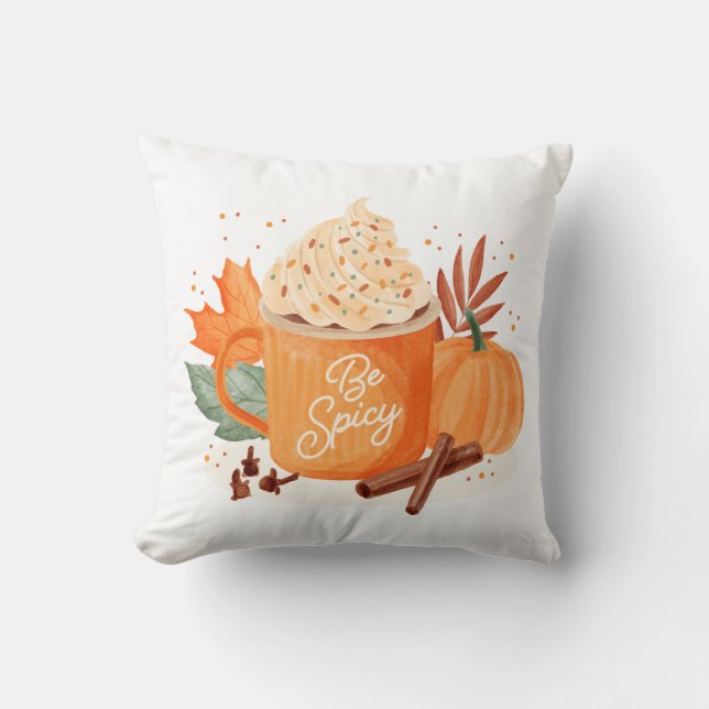 Cojín Decorativo Be Spicy Pellow (Anverso)