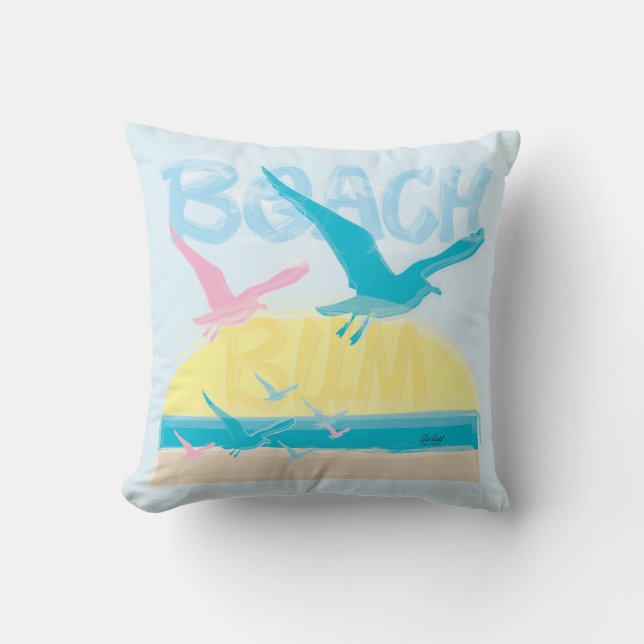 Cojín Decorativo Beach Bum Pillow (Anverso)