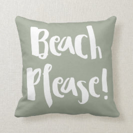 Cojín Decorativo "Beach Please!"