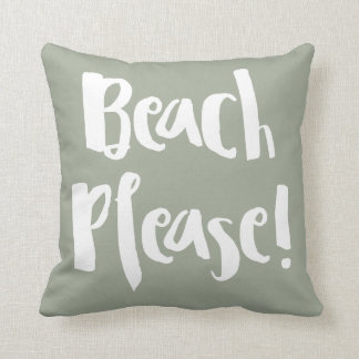 Cojín Decorativo "Beach Please!"