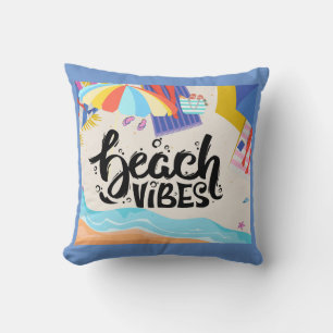 Cojín decorativo Beach Vibes de Sommer Hamilton