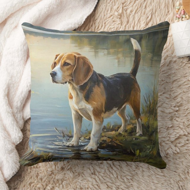 Cojín Decorativo Beagle (Manta)