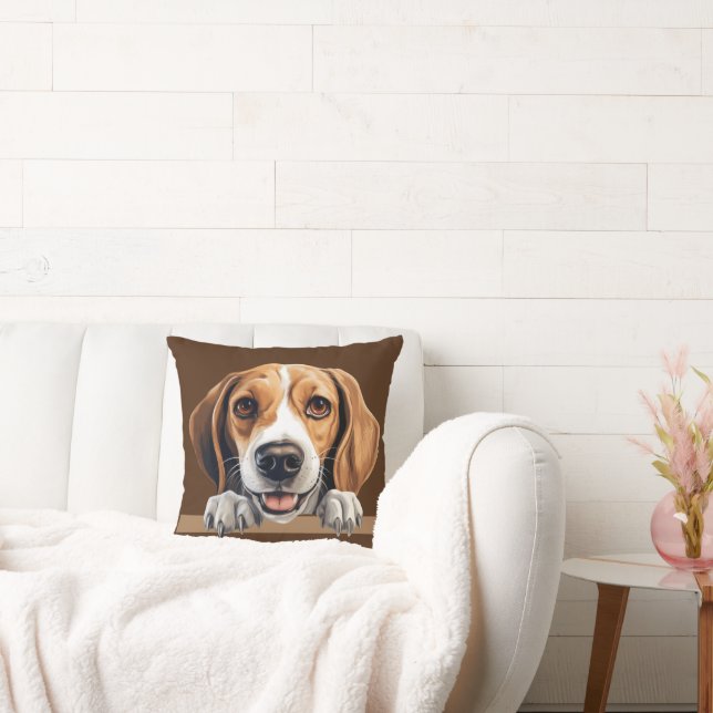 Cojín decorativo Beagle Dog Face (Sofá)