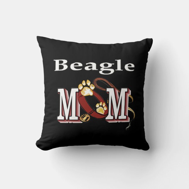 Cojín Decorativo Beagle Dog MOM (Anverso)