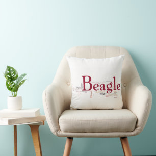 Cojín Decorativo Beagle Mashup
