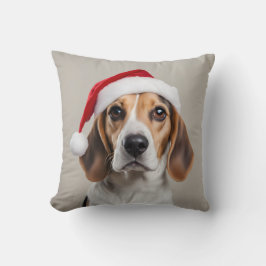 Cojín Decorativo Beagle Navidades