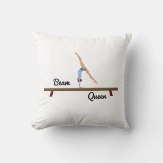 Cojín Decorativo Beam Queen Gymnastics Throw Pillow – Gymnast Gift