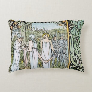 Cojín Decorativo Beardsley: Morte D'Arthur