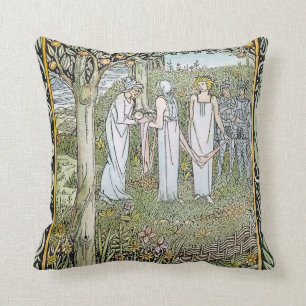 Cojín Decorativo Beardsley: Morte D'Arthur