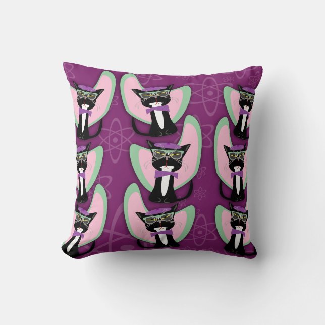 Cojín Decorativo Beatnik Kittys (Anverso)