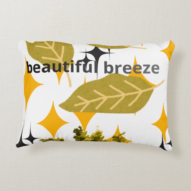 Cojín Decorativo Beautiful Breeze Botanical Throw Pillow (Reverso)