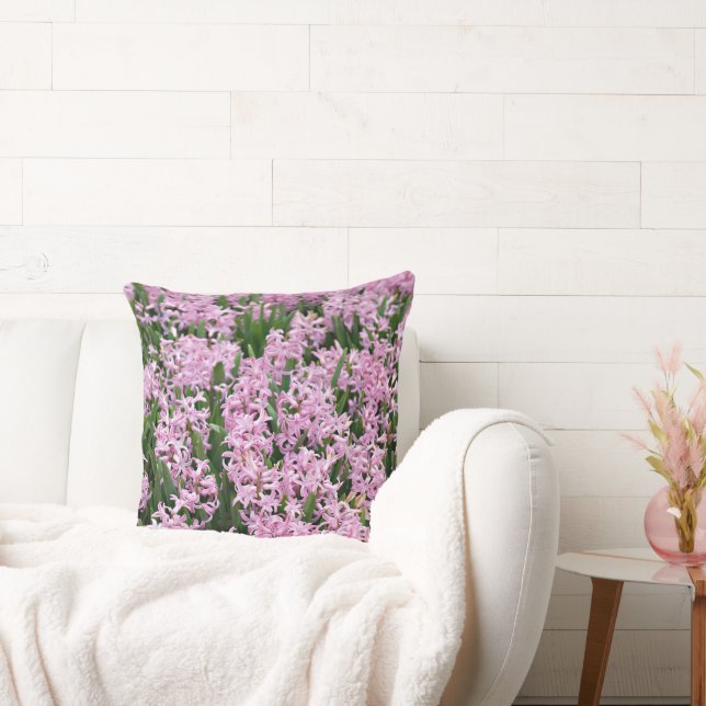 Cojín Decorativo Beautiful pink hyacinths (Sofá)